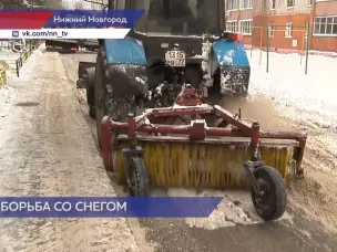 Специалисты ГЖИ проконтролировали уборку снега во дворах на улице Мельникова-Печёрская